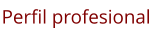 Perfil profesional