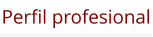 Perfil profesional