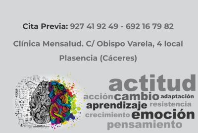 Cita Previa: 927 41 92 49 - 692 16 79 82 Clínica Mensalud. C/ Obispo Varela, 4 local Plasencia (Cáceres)
